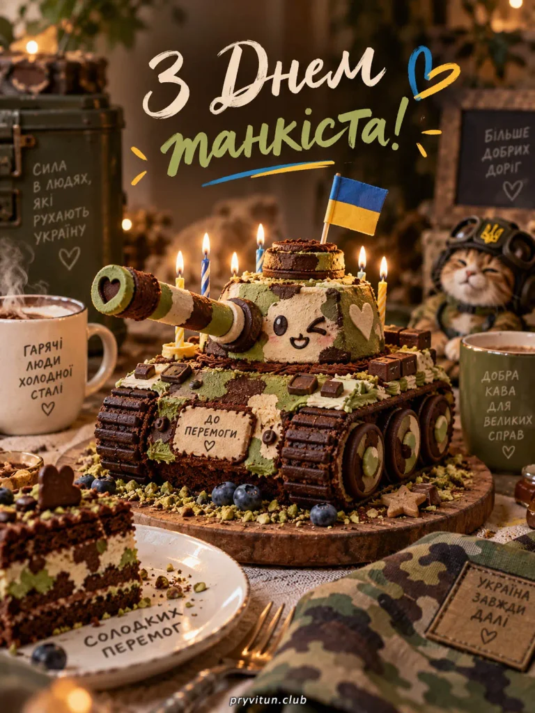 З Днем танкіста та мирного неба