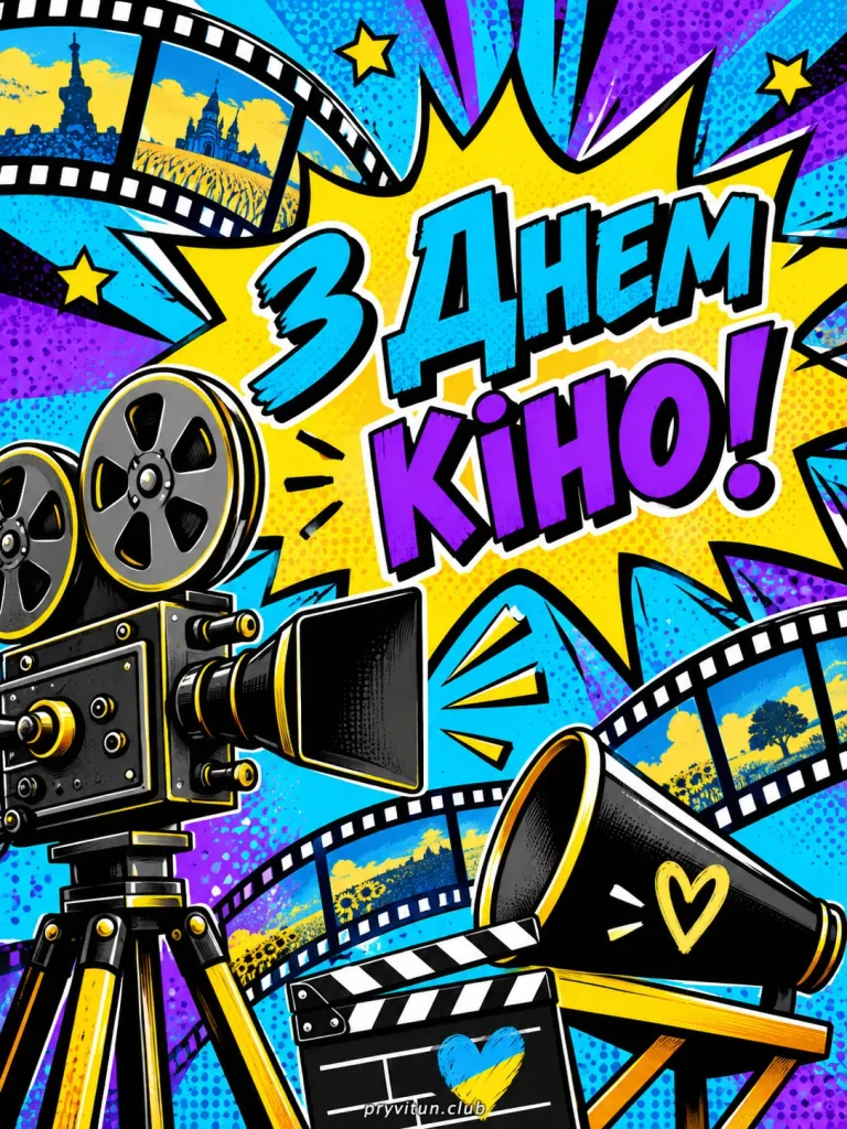 З Днем Українського Кіно від щирого серця
