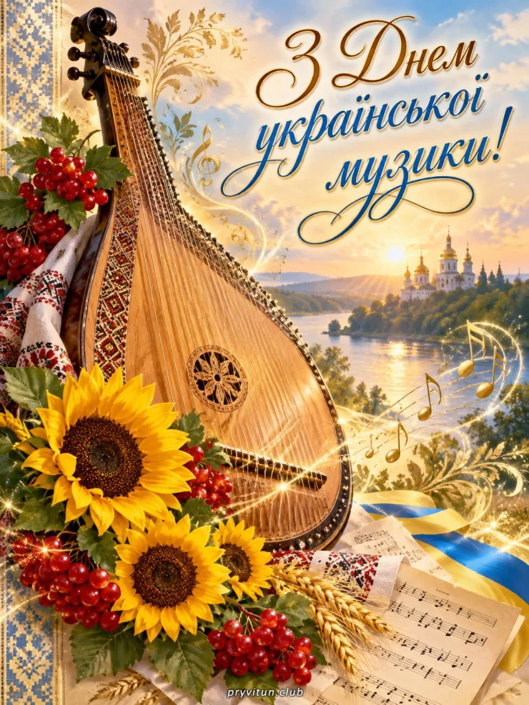 З Днем української музики та яскравих мелодій