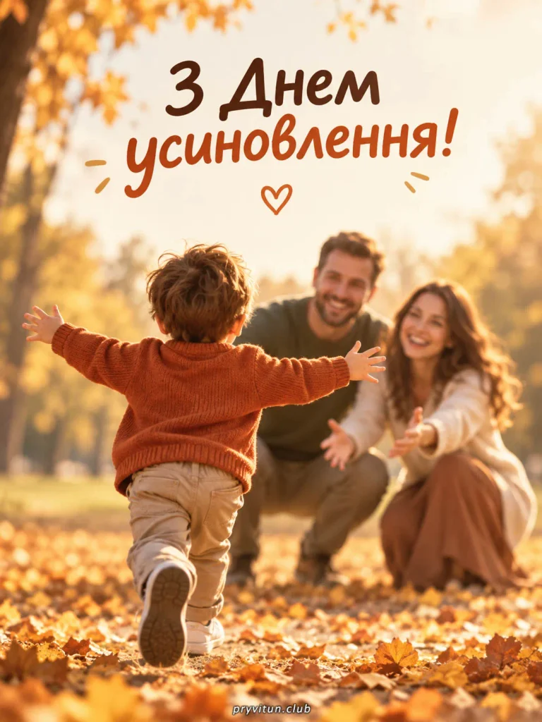 З Днем усиновлення та родинного щастя