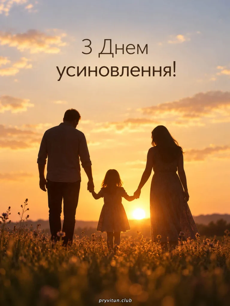 З Днем усиновлення від щирого серця
