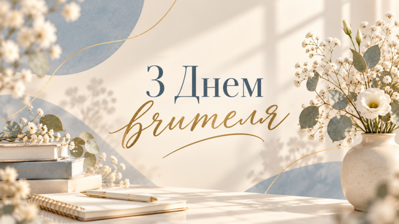 З Днем вчителя 2026: найкрасивіщі, стильні сучасні картинки