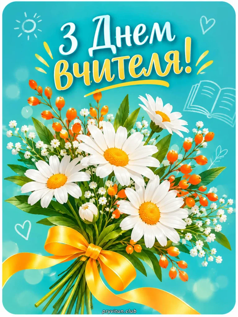 З Днем вчителя та творчого натхнення