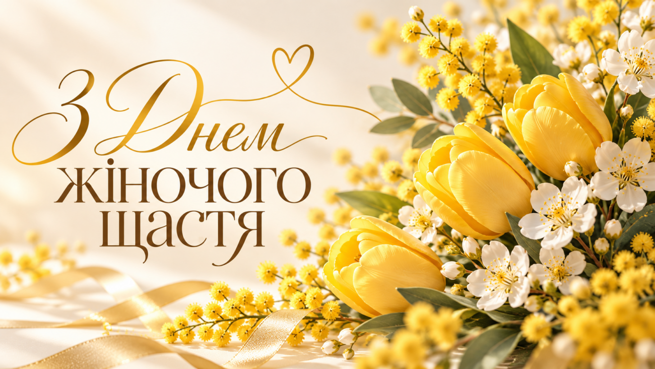 З Днем жіночого щастя красиві картинки та слова від душі