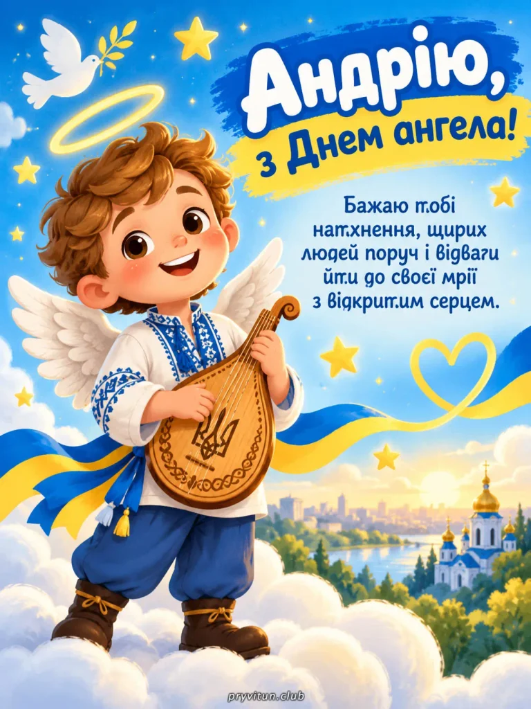 З іменинами, дорогий Андрію