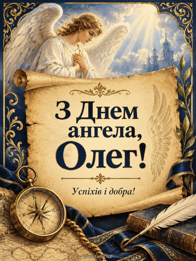 З іменинами, дорогий Олеже