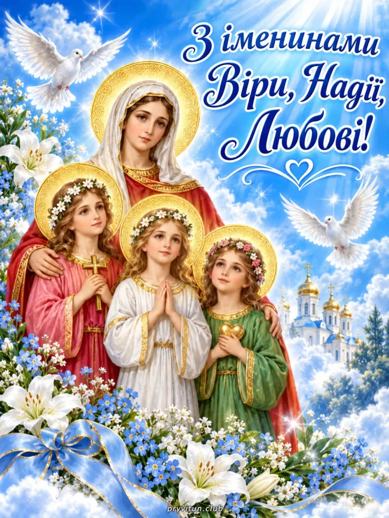 З іменинами та світлої долі