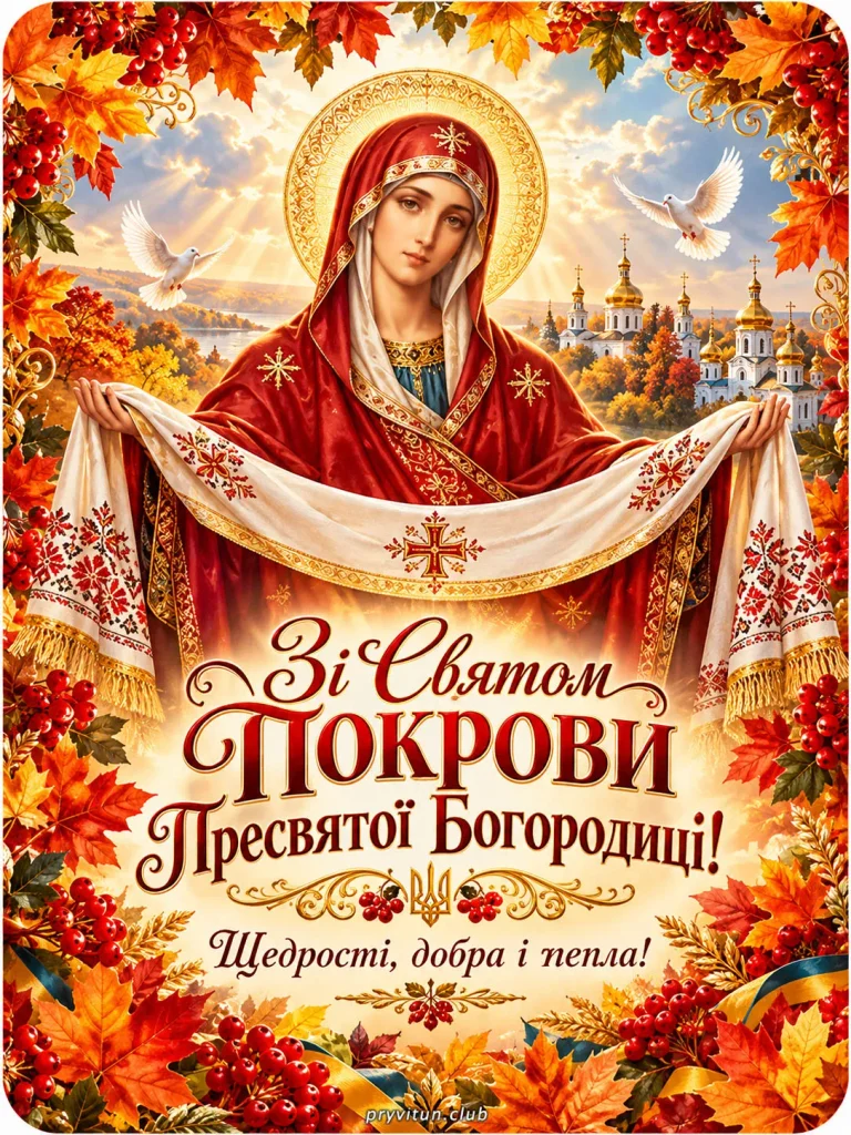 З Покровою Божої Матері