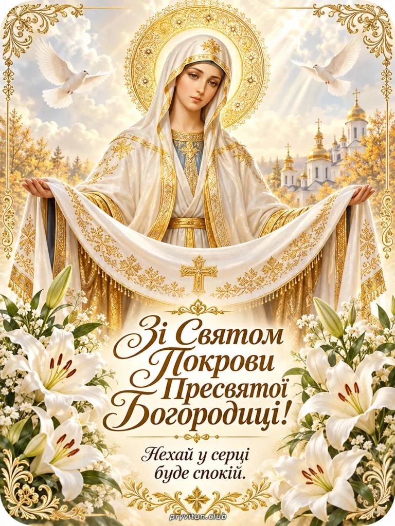 З Покровою та мирного неба