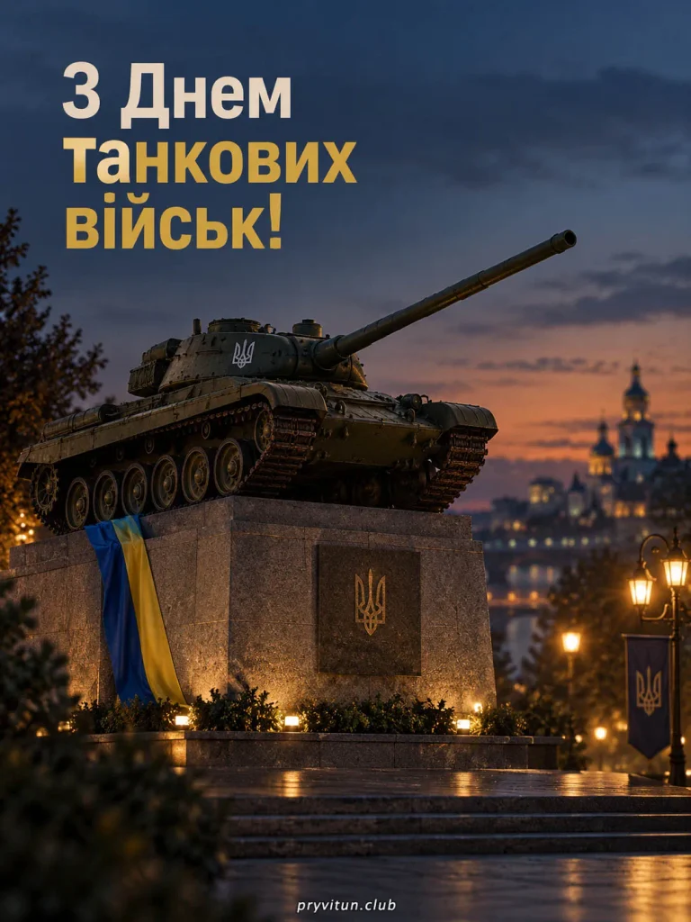 З професійним святом танкістів