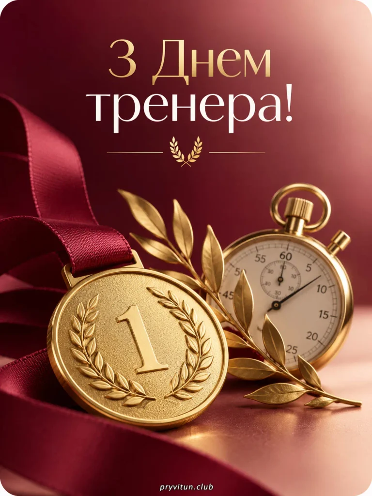 З професійним святом, тренере