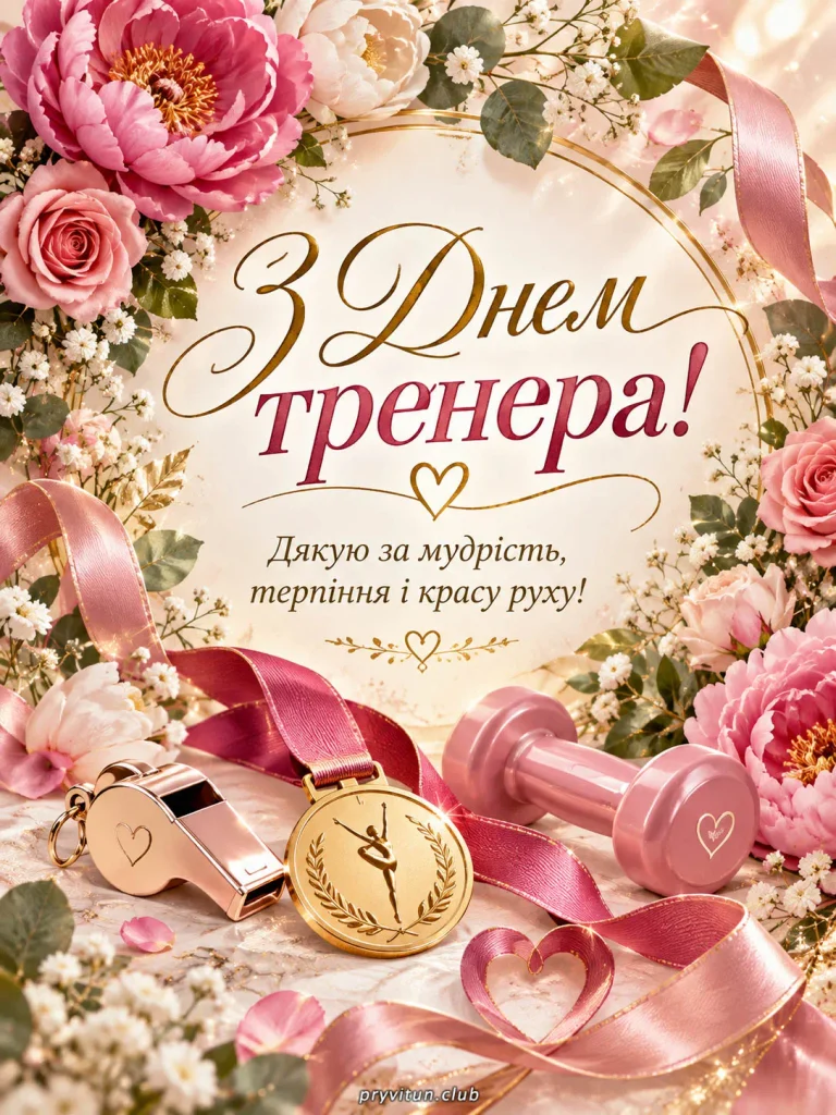 З професійним святом, тренере