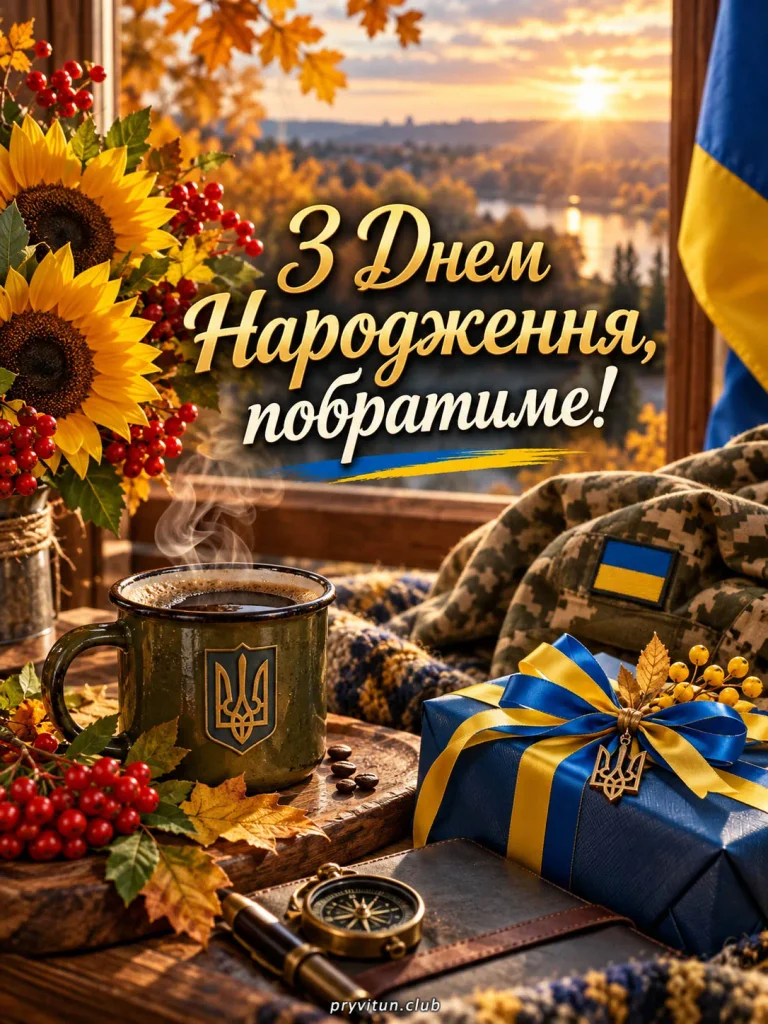 Здоров'я, удачі та надійних побратимів