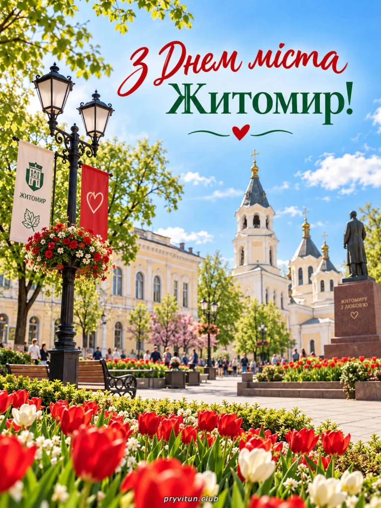 Житомире, миру та процвітання