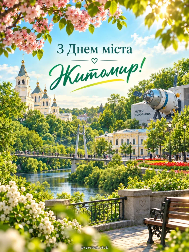 Житомире, з Днем міста