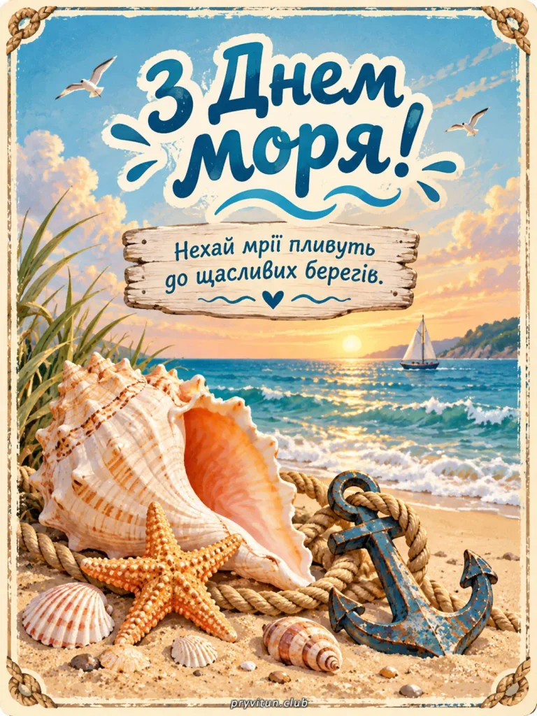 Зі святом безкрайнього моря