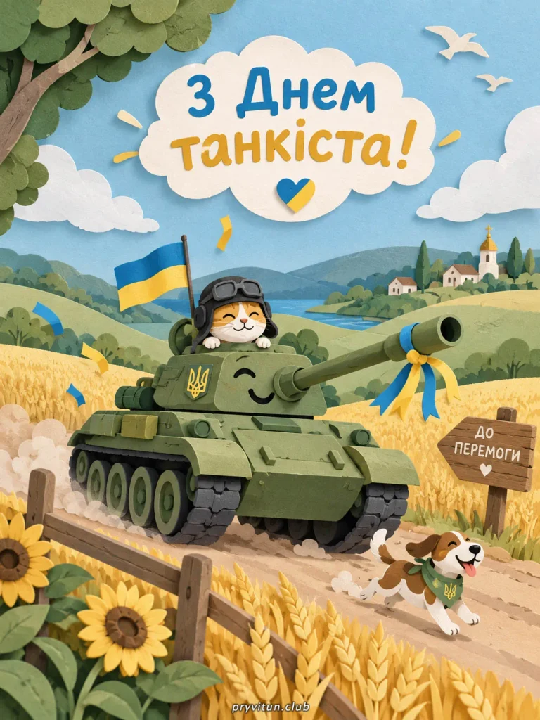 Зі святом броньованої сили України