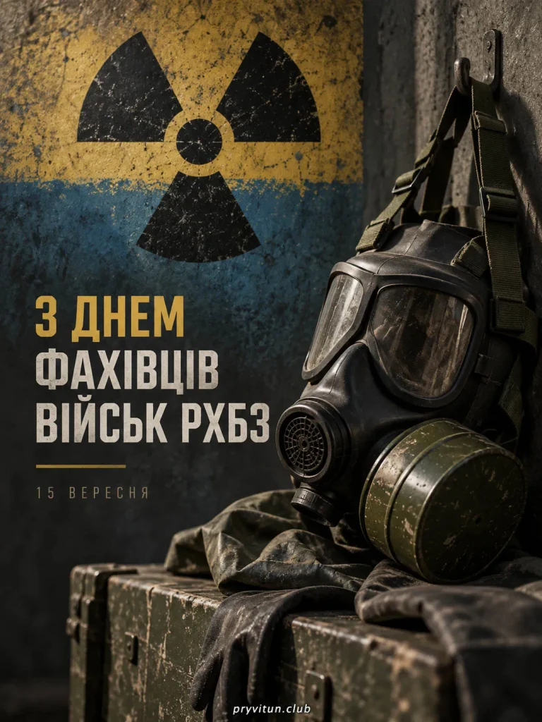 Зі святом фахівців радіаційного, хімічного та біологічного захисту