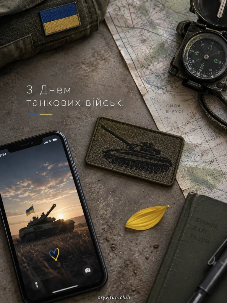 Зі святом хоробрих українських танкістів