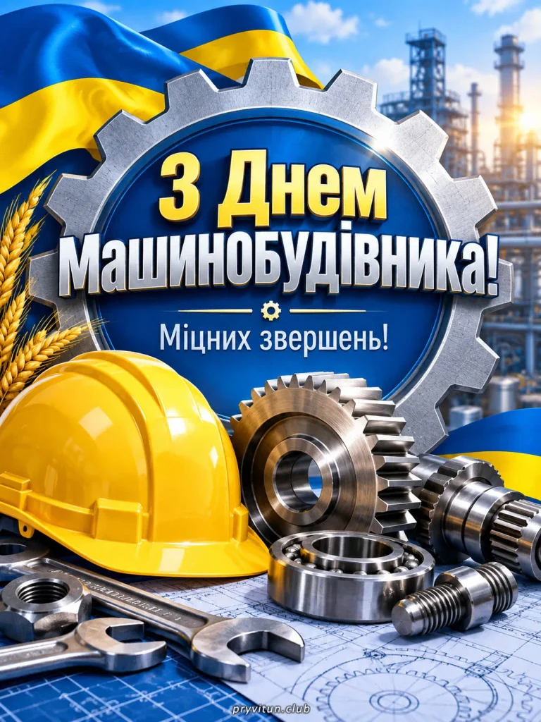 Зі святом майстрів машинобудування