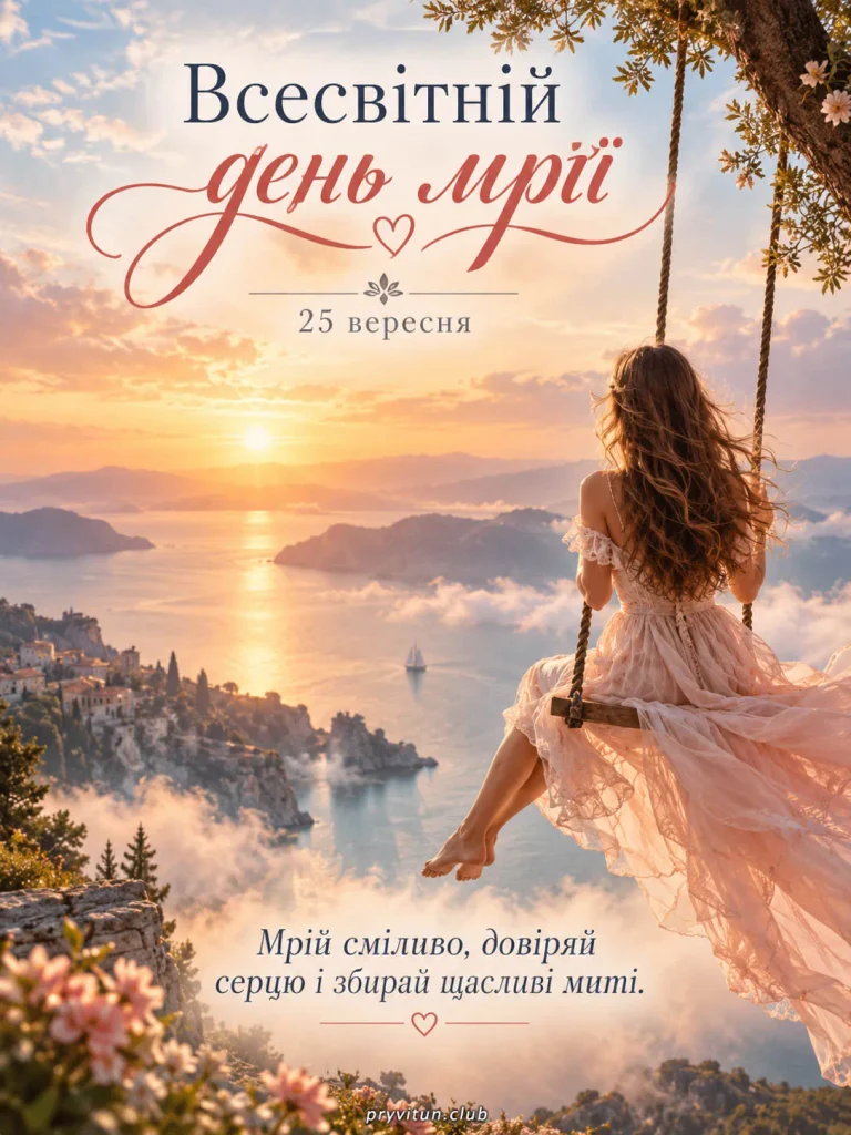 Зі святом мрійників