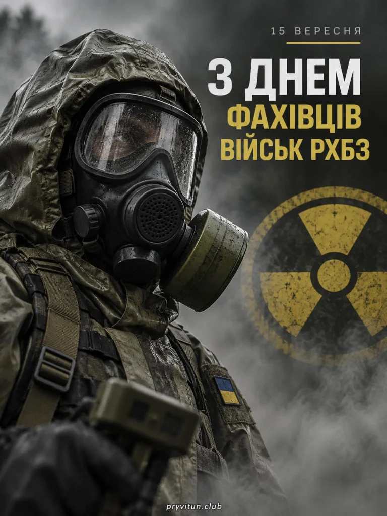 Зі святом мужніх захисників РХБЗ