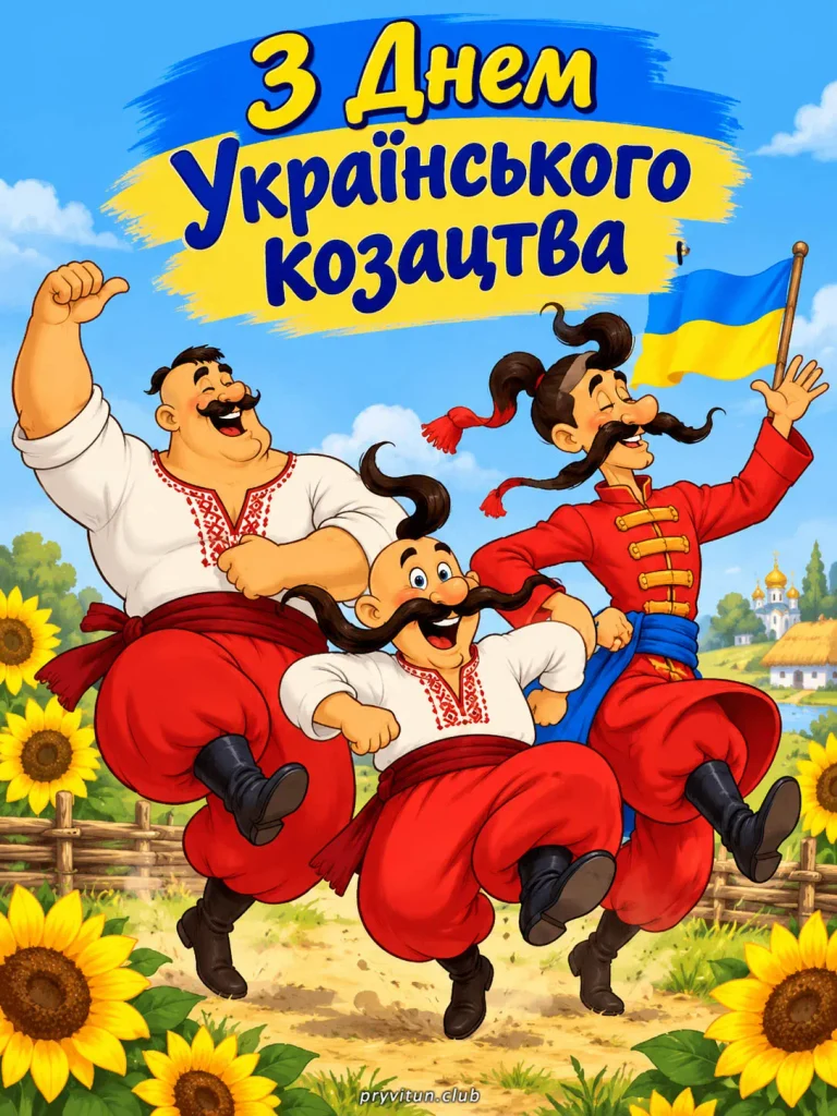 Зі святом мужності, волі та козацьких традицій