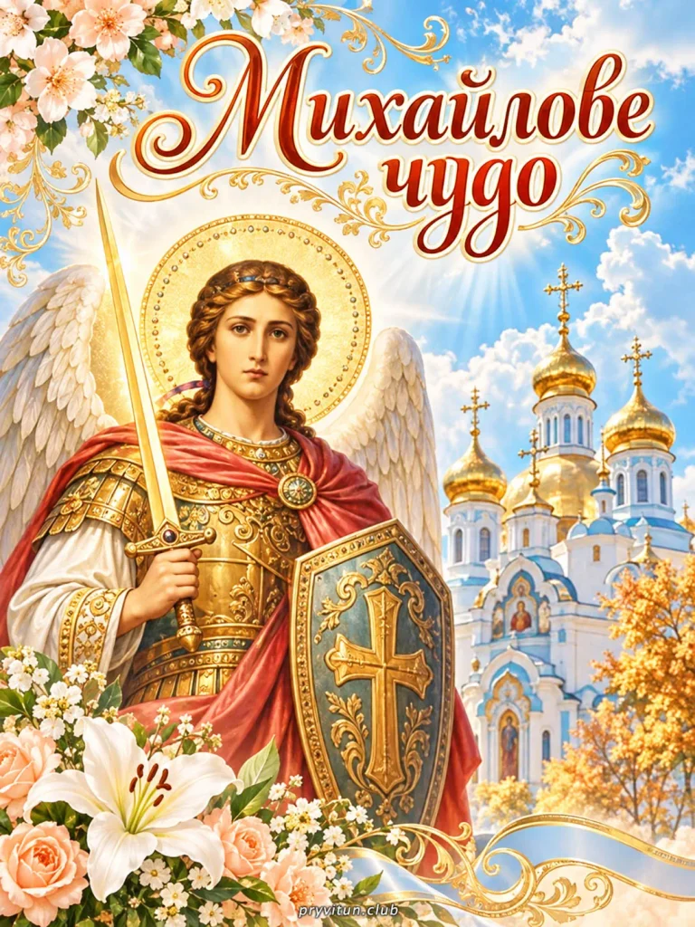 Зі святом Михайлового чуда