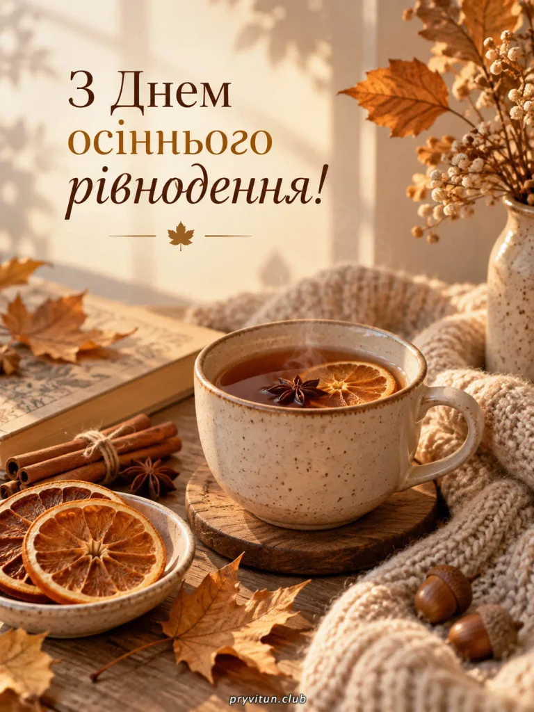 Зі святом осіннього рівнодення
