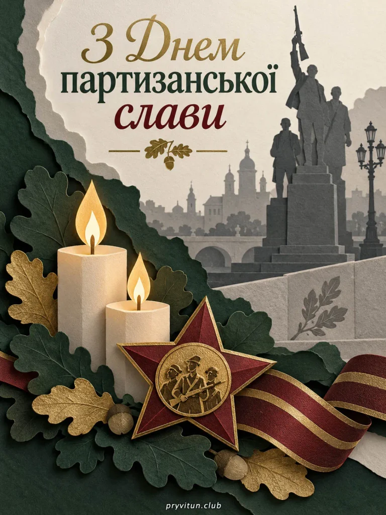 Зі святом партизанської слави