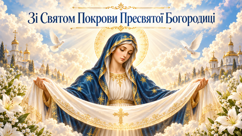 Привітання з Покрови Пресвятої Богородиці православні картинки, побажання та молитви Покрова