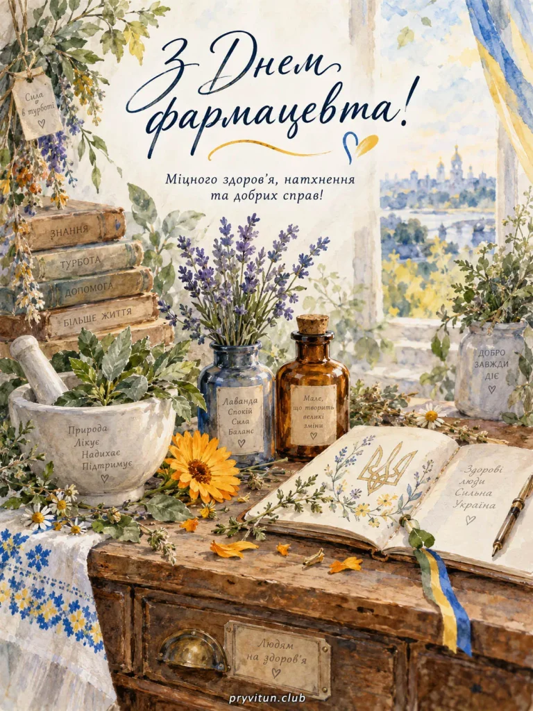 Зі святом працівників фармації
