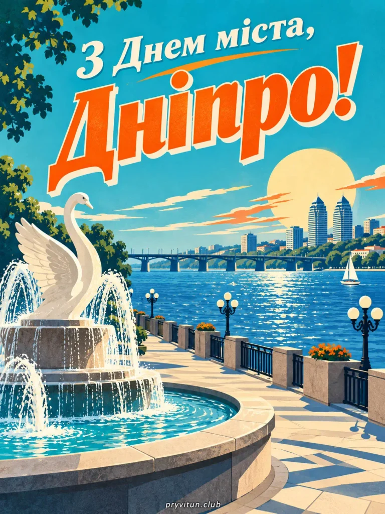 Зі святом, рідний Дніпре