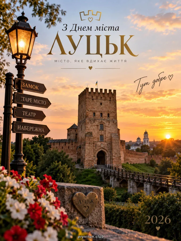 Зі святом, рідний Луцьку