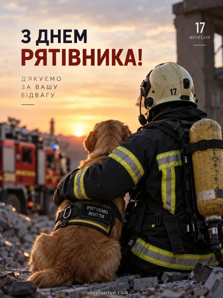Зі святом справжніх героїв рятувальників