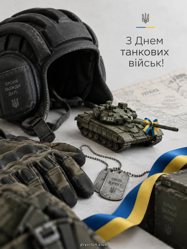 Зі святом справжніх воїнів танкових військ