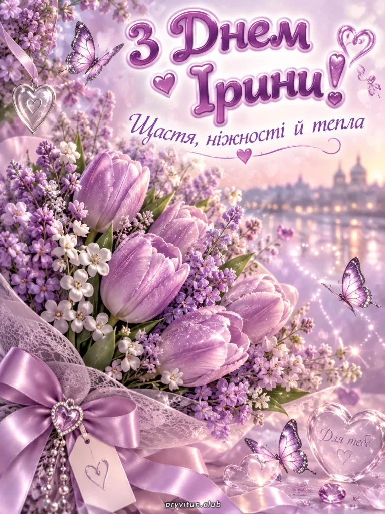 Зі святом тебе, дорога Ірино