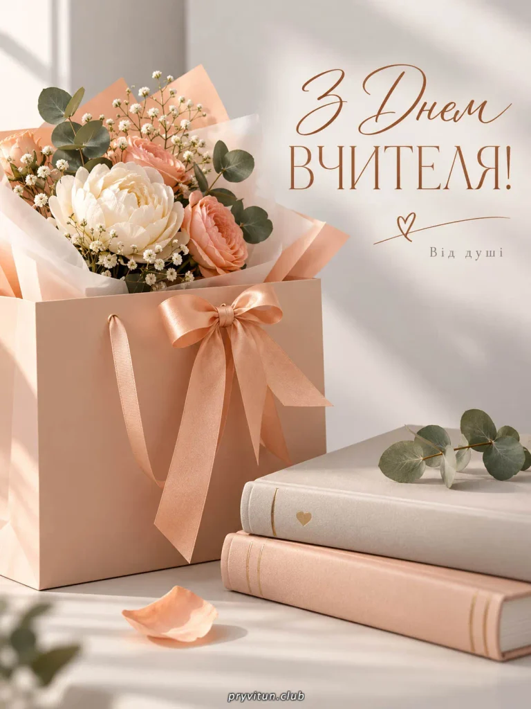 Зі святом тих, хто дарує дітям знання