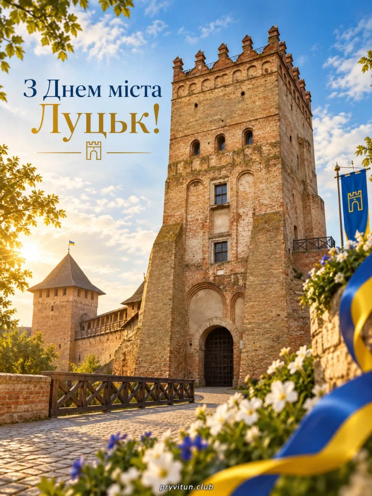 Зі святом улюбленого Луцька