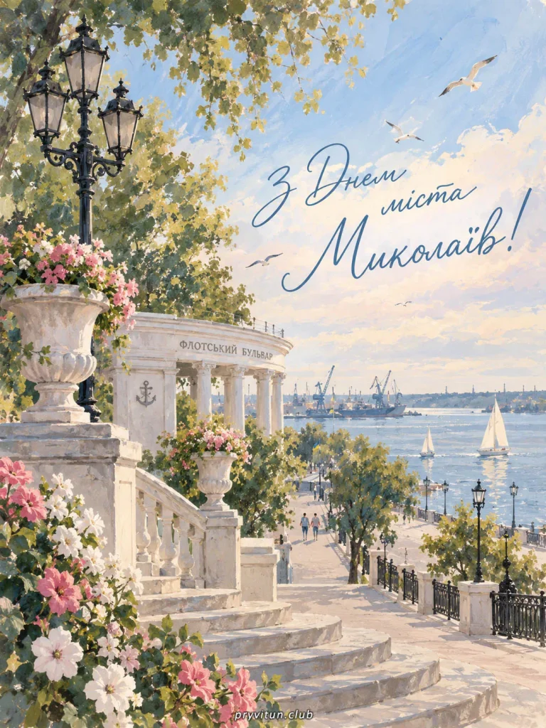 Зі святом усіх жителів Миколаєва