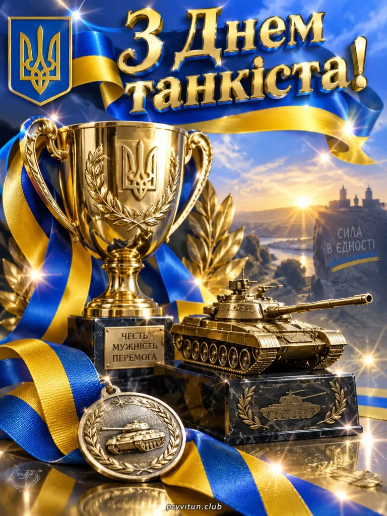 Зі святом воїнів танкістів