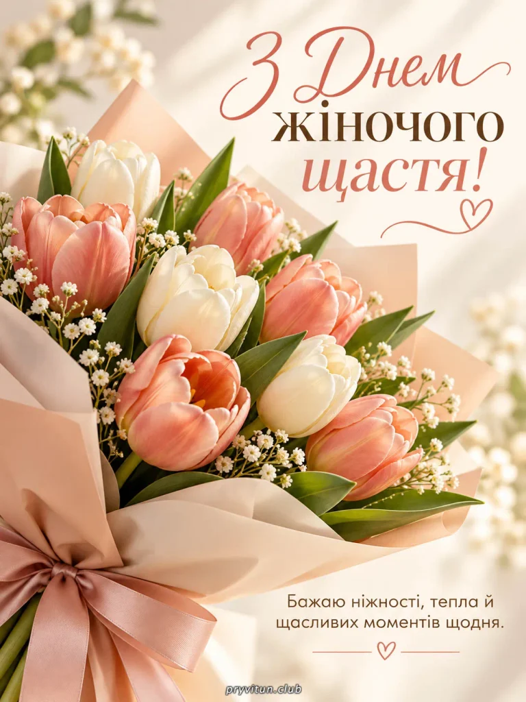 Зі святом жіночої радості та натхнення