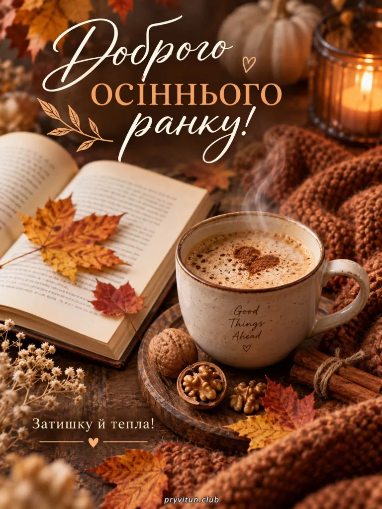 Золотої осені та душевної гармонії