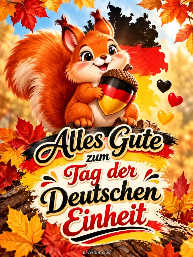 alles liebe zum tag der deutschen einheit
