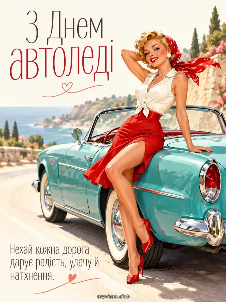 Автоледі, бажаю рівних доріг і чудового настрою