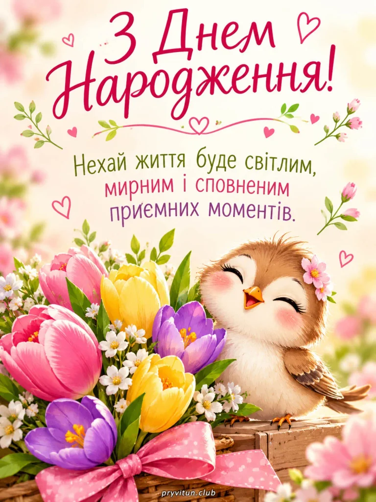 Бабусю, бажаю тобі міцного здоров'я та довголіття