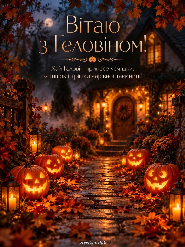 Бажаю чарівної ночі та веселих страхіть
