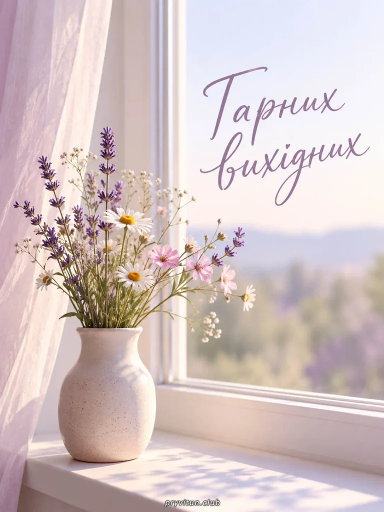 Бажаю приємних вихідних