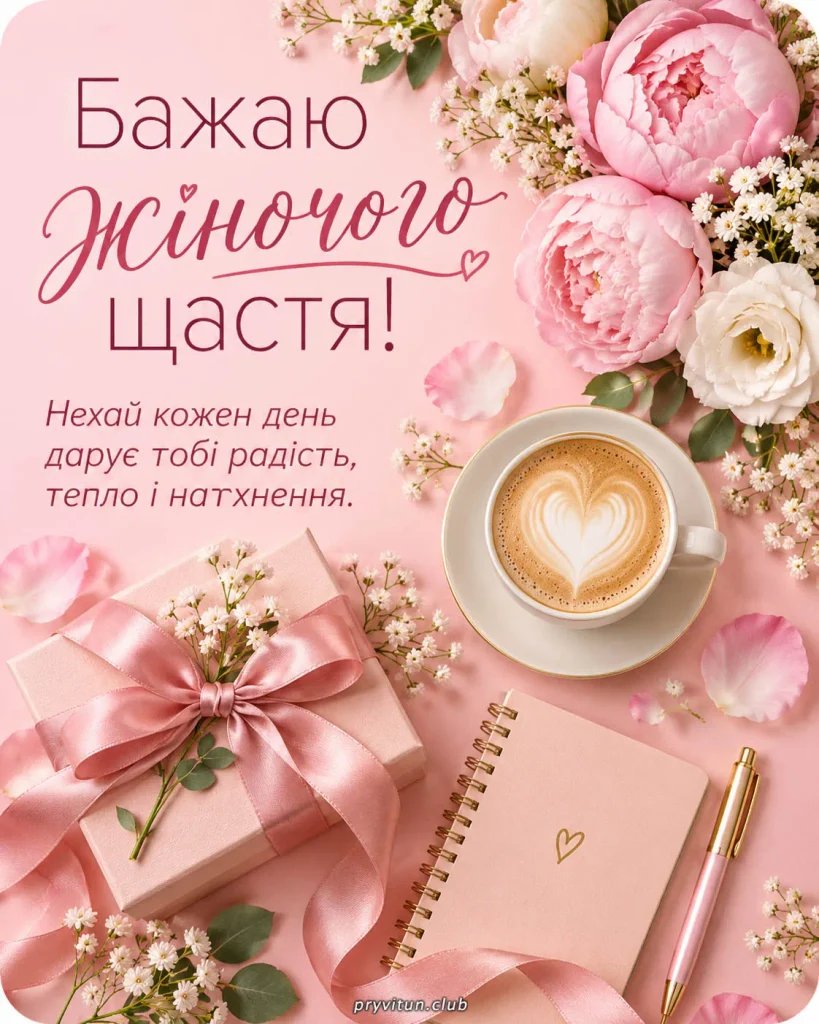 Бажаю щастя в кожній миті життя