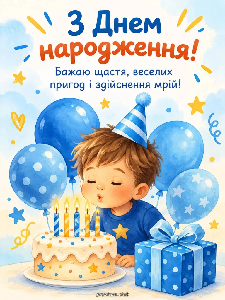 Бажаю тобі щасливої долі, синочку